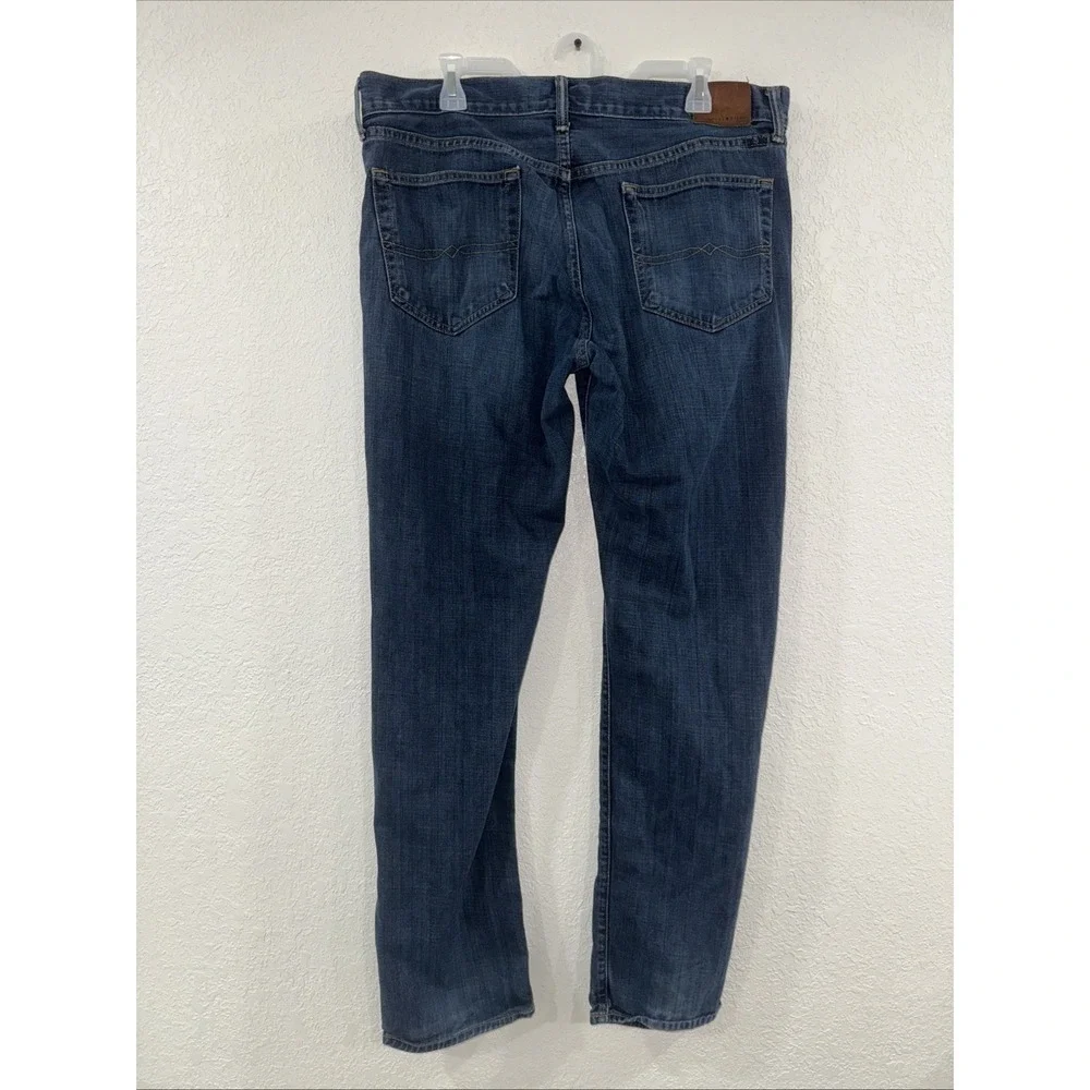 Lucky Brand Straight Jeans Men's 38x34 Mid-Rise Medium Wash